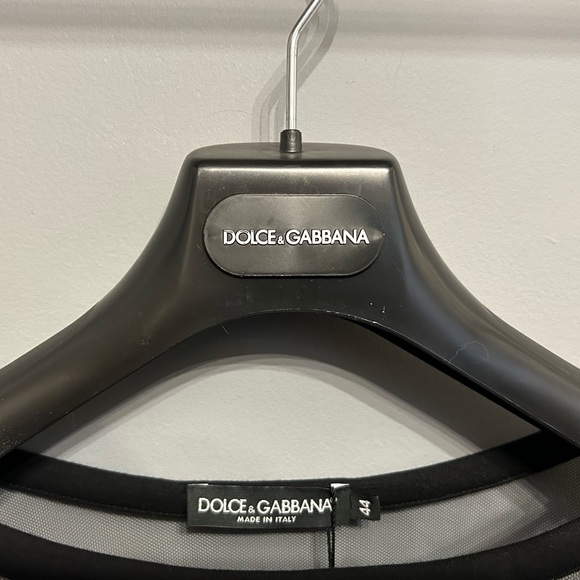 DOLCE & GABBANA Lace And Mesh Sweatshirt, size IT44 (US8/10) - Picture 13 of 13